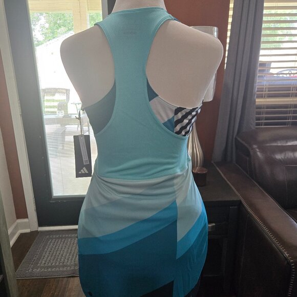 New, Women's Adidas Aero Ready 2023 US Open Tennis Dress, Size S - Picture 2 of 2